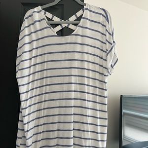 Chico’s Striped T Shirt